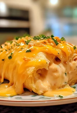 Cheesy Chicken Crescent Bake
