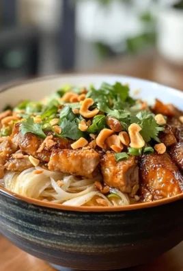 Vietnamese Bún Chả Noodle Bowl