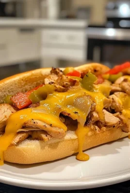 Chicken Philly Cheese Steaks