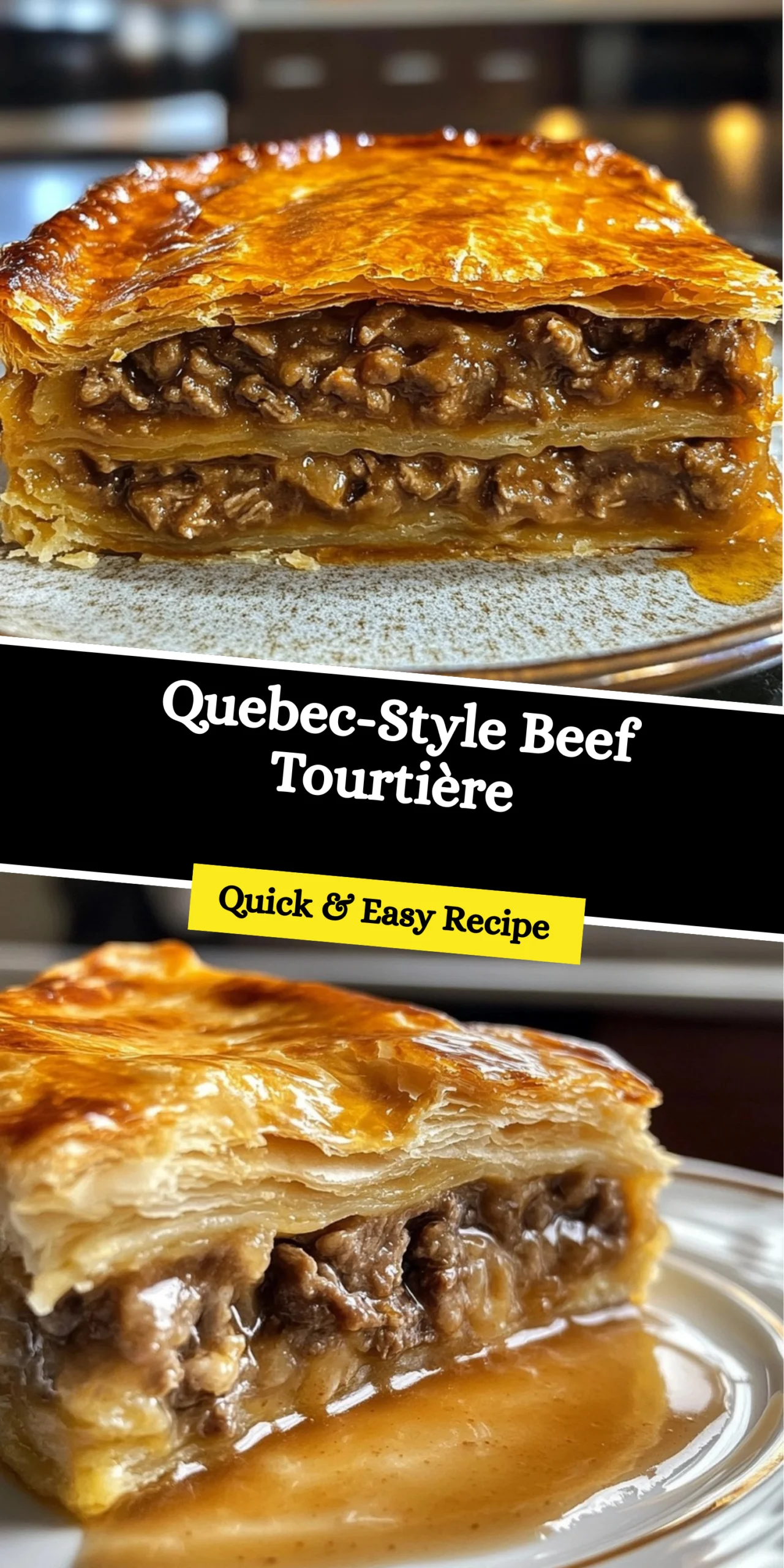 Quebec-Style Beef Tourtière