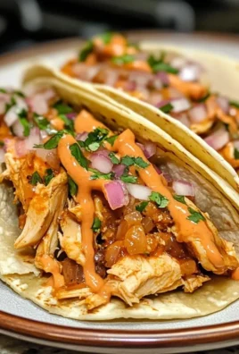 Smoky Adobo Chicken Street Tacos