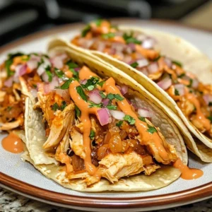 Smoky Adobo Chicken Street Tacos