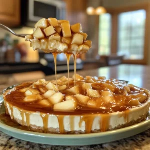 Caramel Apple Cheesecake Dip