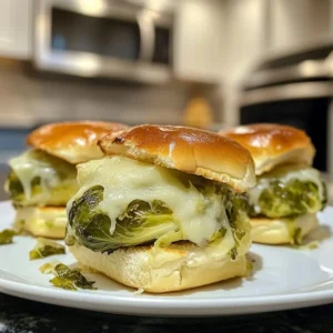Parmesan Brussels Sprout Sliders