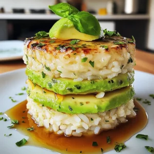 Tangy Honey Lime Chicken & Avocado Rice Stack That Delights