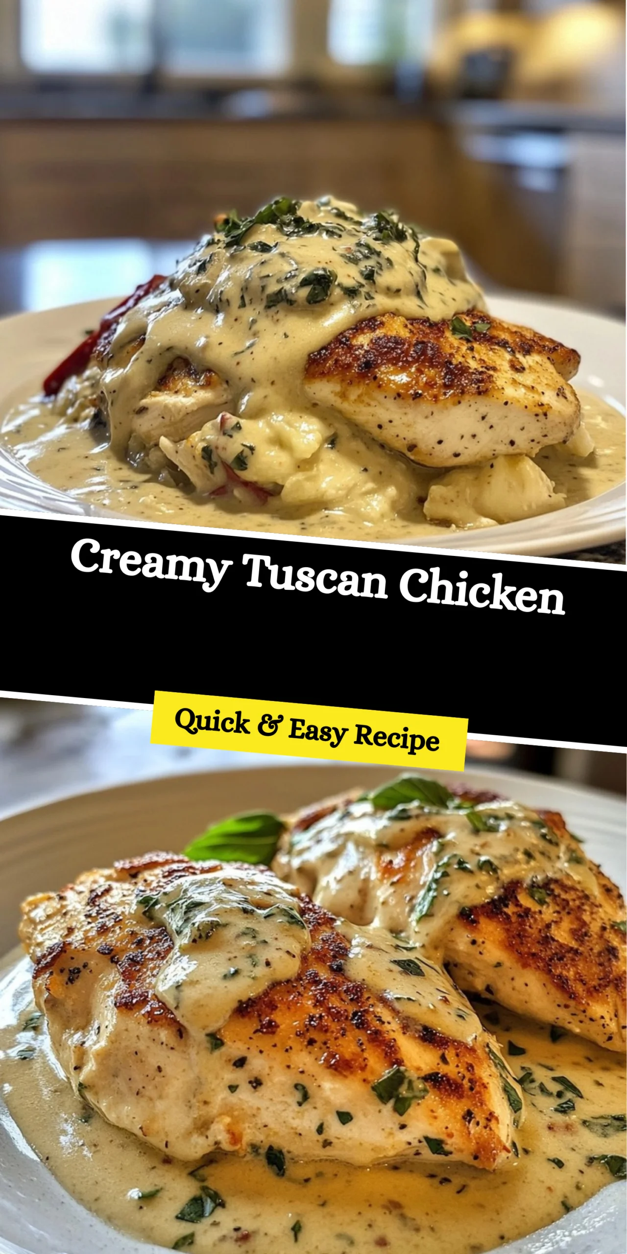 Creamy Tuscan Chicken