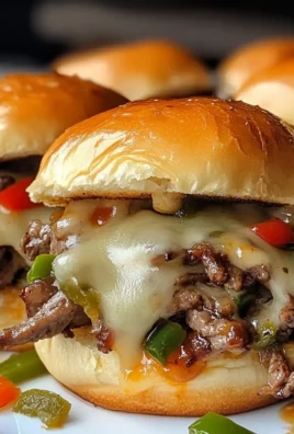 Philly Cheesesteak Sliders