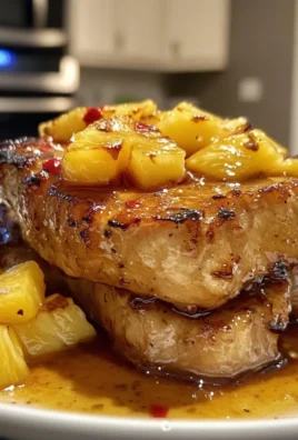 Pineapple Pork Chops