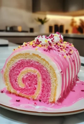 Pink Velvet Swiss Roll