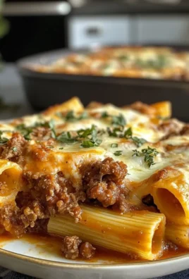 Baked Rigatoni Stuffed with Beef Ragu & Mozzarella: Discover the Secret to Perfect Comfort Food!