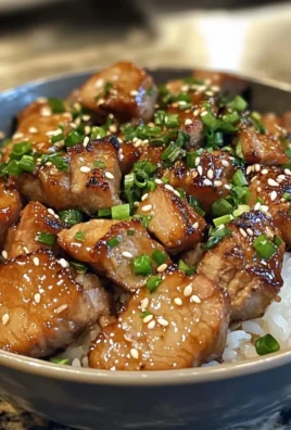 Honey Garlic Pork Rice Bowl