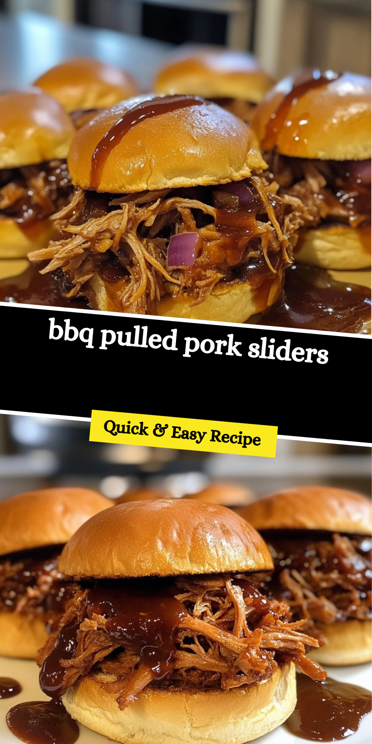 bbq pulled pork sliders