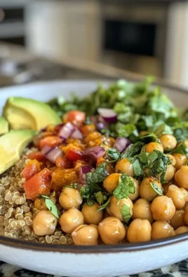 Minted Quinoa Chickpea Bowl