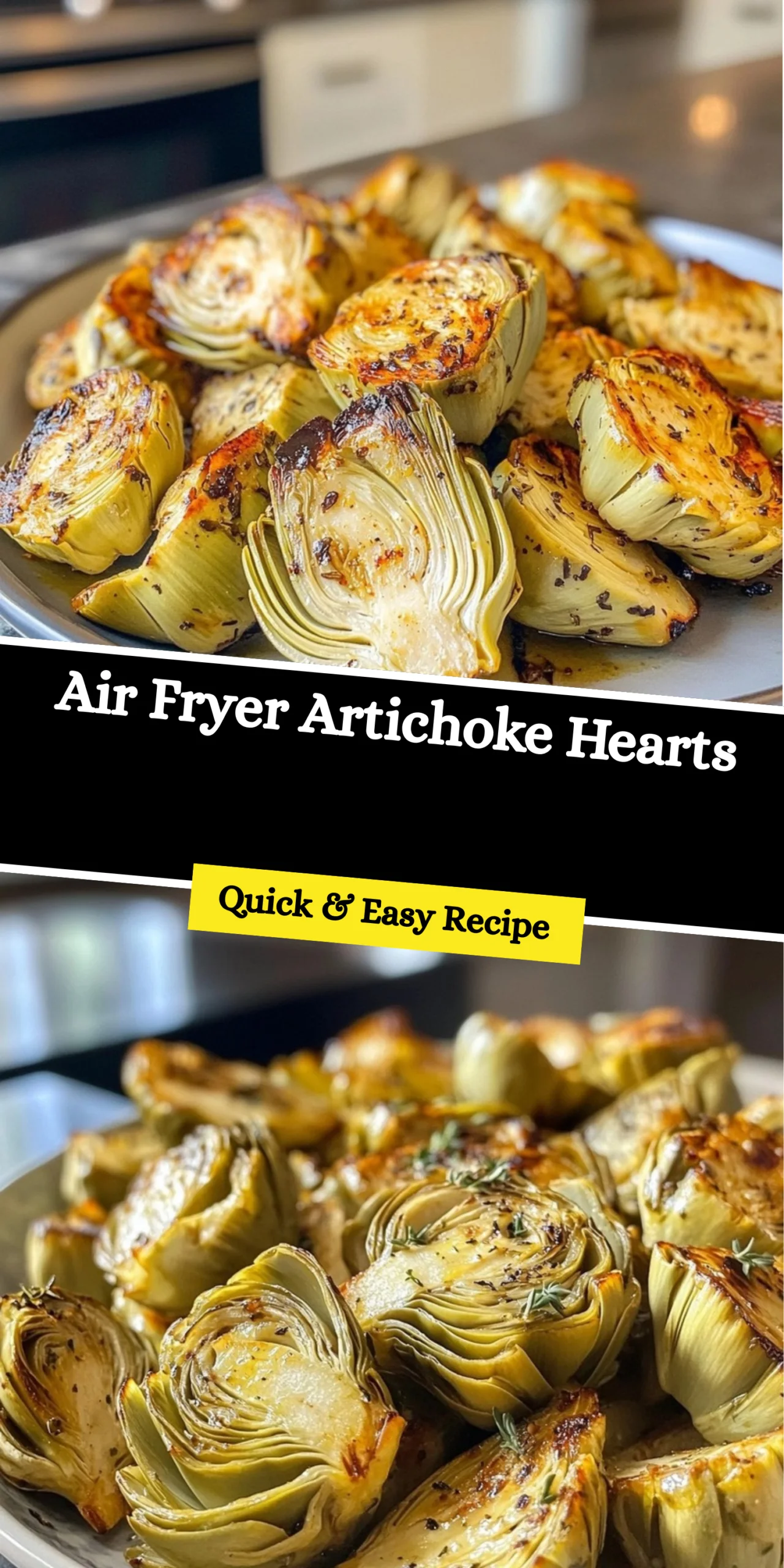 Air Fryer Artichoke Hearts