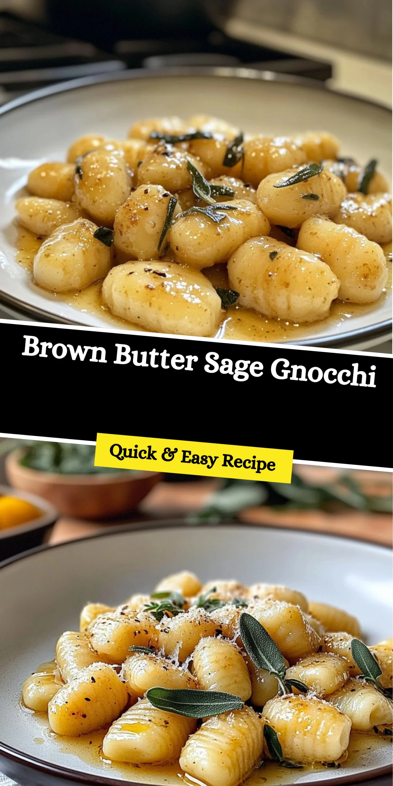 Brown Butter Sage Gnocchi