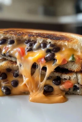 Black Bean Grilled Cheese