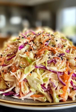 Crunchy Sesame Miso Slaw