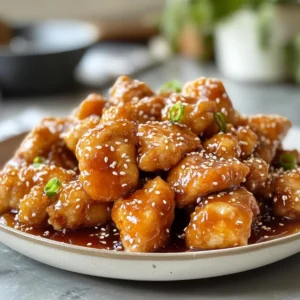 Healthy Sesame Chicken