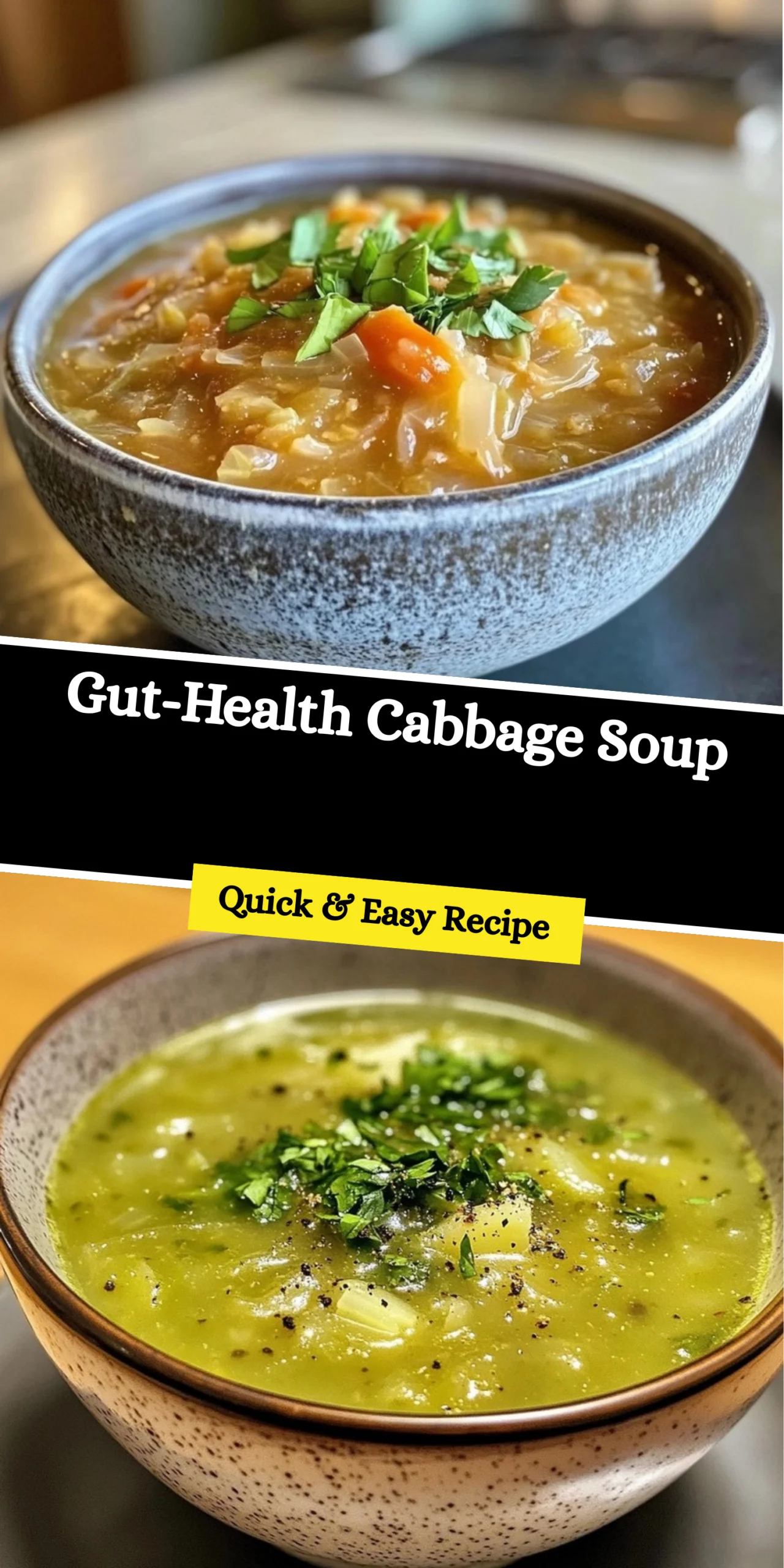 Gut-Health Cabbage Soup