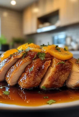 Crispy Duck Orange Glaze