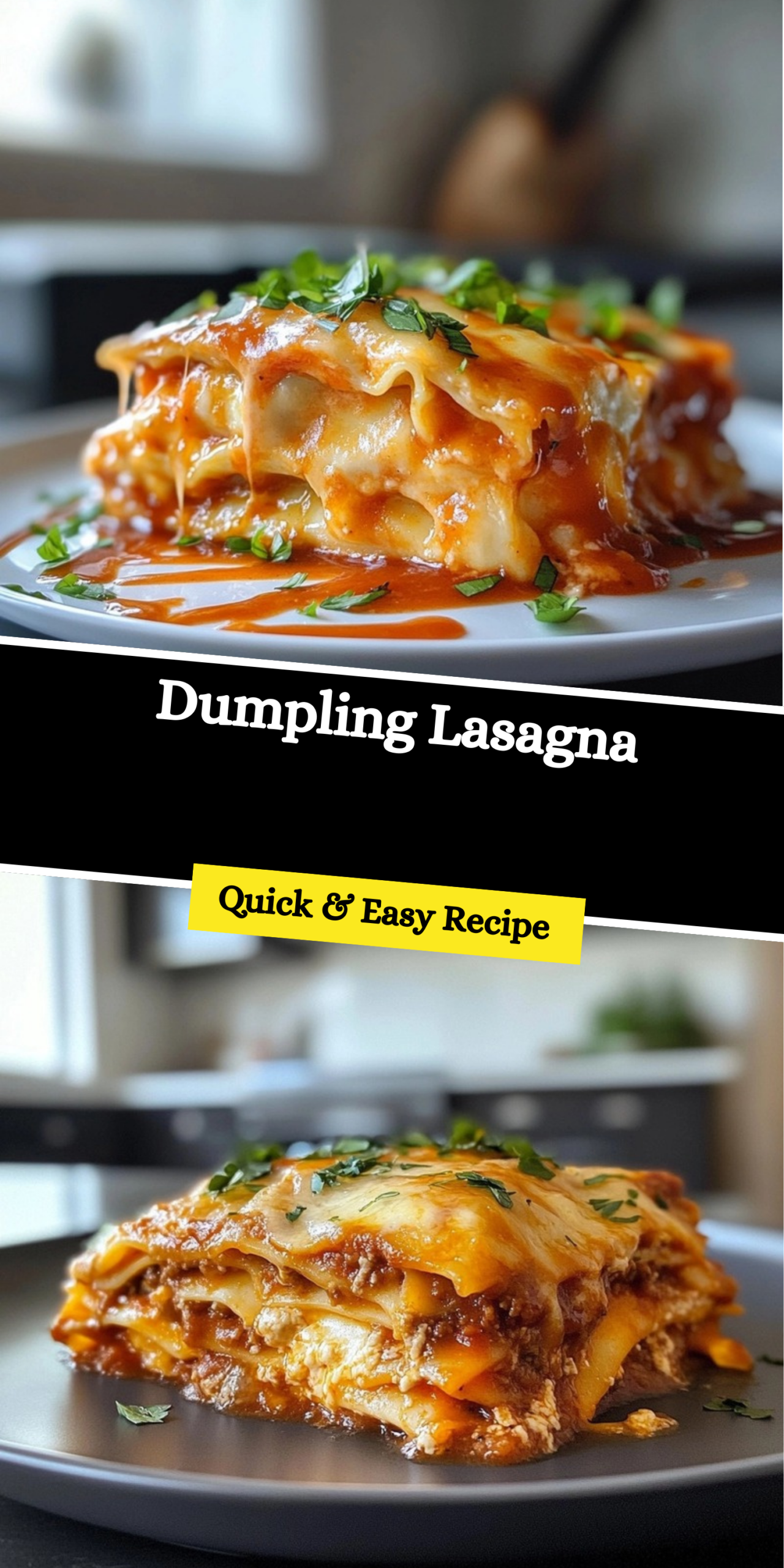 Dumpling Lasagna