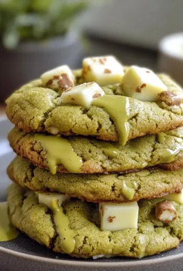 Matcha White Chocolate Chunk Cookies