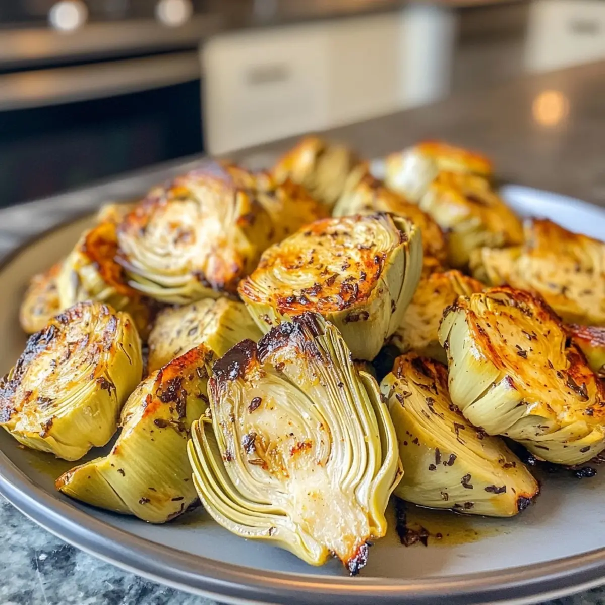 Air Fryer Artichoke Hearts